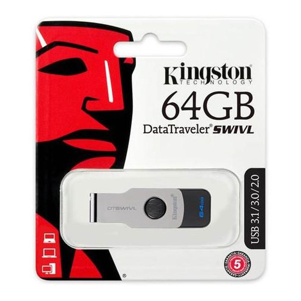 Флешка Kingston Swivl 64gb USB 3.0